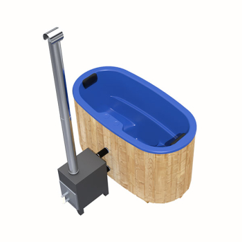 Badezuber für 2 Pers. 1,85×0.95m mit GFK Einsatz