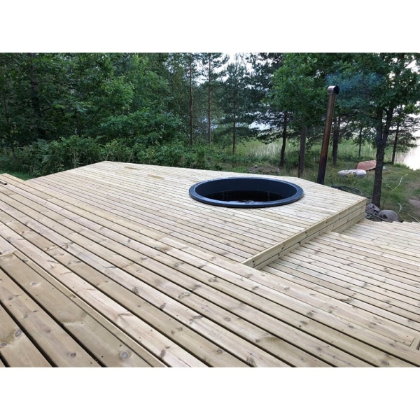 Badefass 1000 TERRASSEN-Set
