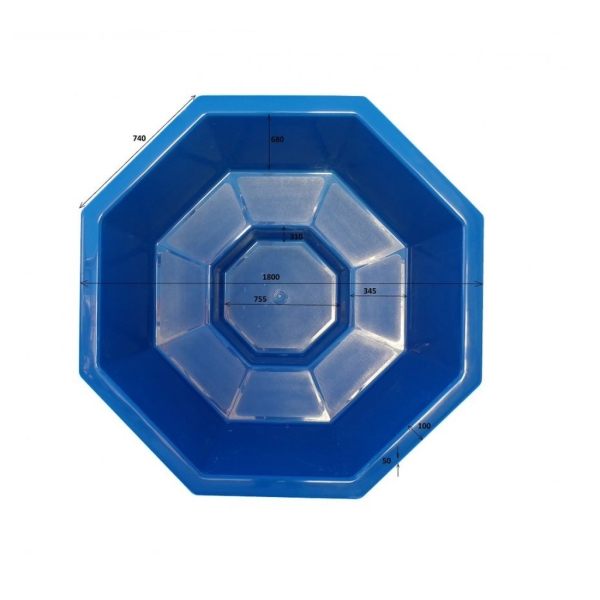 Badefass 1200 TERRASSEN-Set