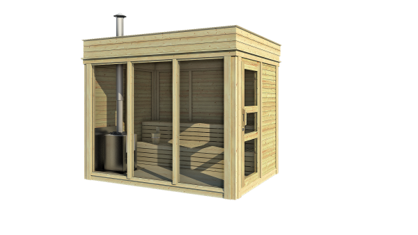 SAUNA CUBE - 2 x 3 m