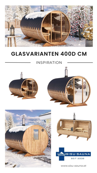 SAUNAFASS DISCOUNT 400 - 4 m - Sauna & Chill