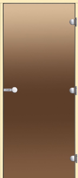 Glastür Harvia bronze 8x21 Espenrahmen