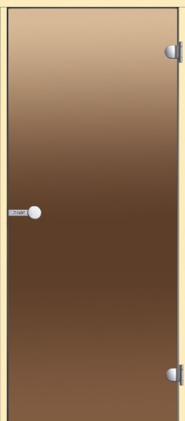Glastür Harvia bronze 9x21 Espenrahmen