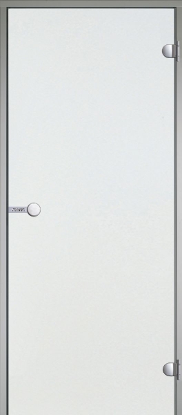 Glastür Harvia klar 9x19 Aluminiumrahmen