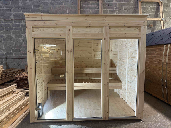 ECO-Modern Sauna 2,4 x 2,4 m