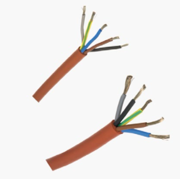 Heat-resistant cable 5G2,5