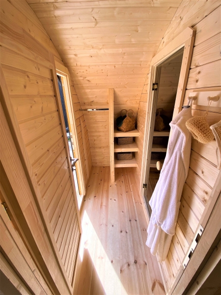 Sauna-/Garten-Pod Einzel- oder Doppelvariante