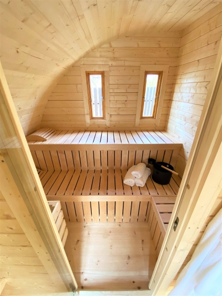 Sauna-/Garten-Pod Einzel- oder Doppelvariante