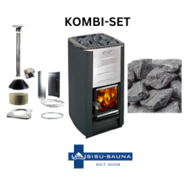 HARVIA - M3 - Kamin-Set