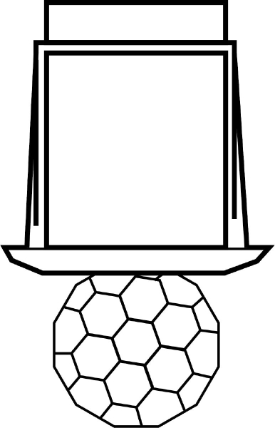 Ersatzteil Harvia Leuchtkristall 1 Polyeder - ZVK-531