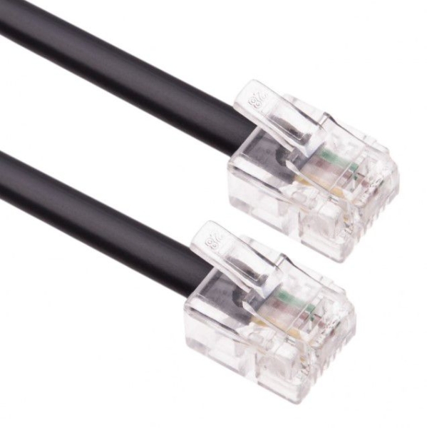 SP679 - Datenkabel RJ16 4O4C 200 mm schwarz