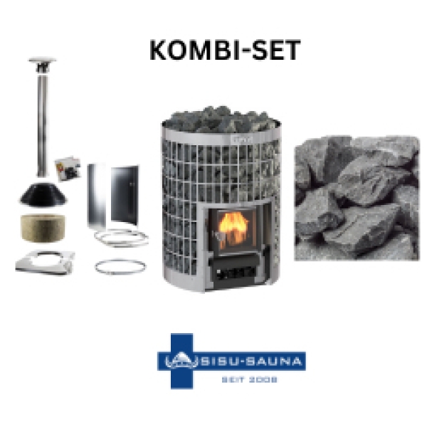 HARVIA Cilindro 16 - mit KaminSet