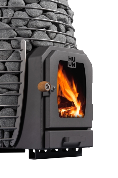 mit Holz beheizter Saunaofen HIVE Heat von HUUM