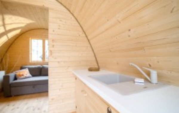 CAMPING-POD 3,2 x 4,8 m - ISOLIERT