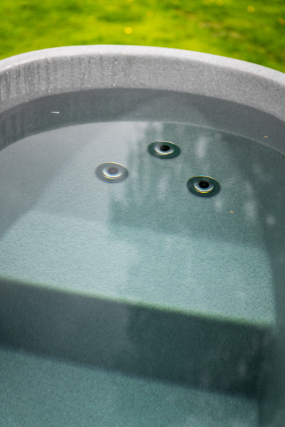 KIRAMI TINY FLOW-2-KW Thermowood - LightGray