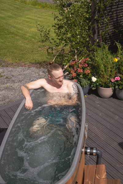 KIRAMI TINY FLOW-2-KW Thermowood - LightGray