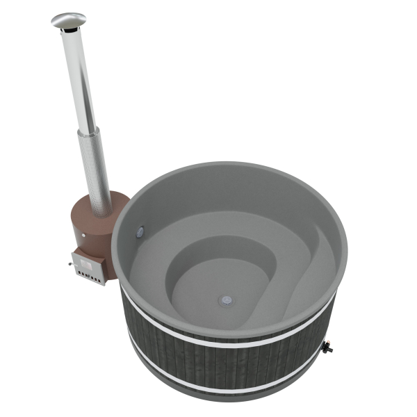 KIRAMI FAMILY L TUBE TW-DeepBlack - LightGray