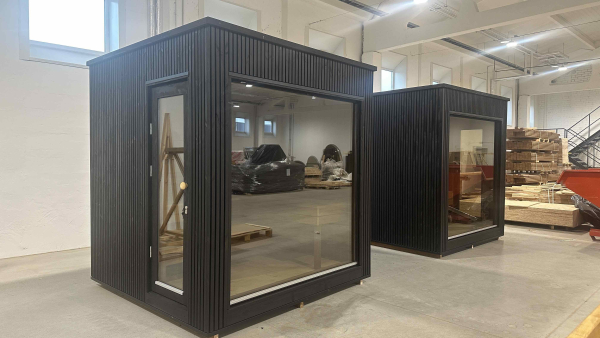 LUXURY-Modern Sauna 2,3 x 2,3 m