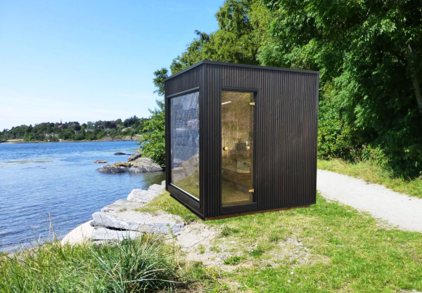 LUXURY-Modern Sauna 2,3 x 2,3 m