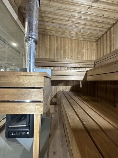 LUXURY-Modern Sauna 2,3 x 3,4 m