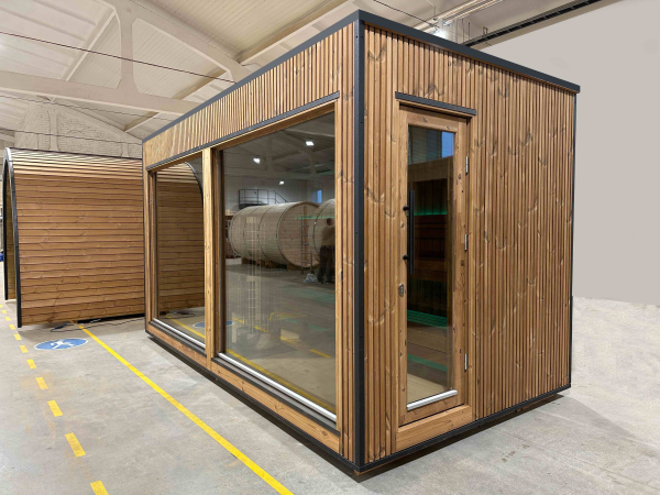 LUXURY-Modern Sauna 2,3 x 4,4 m