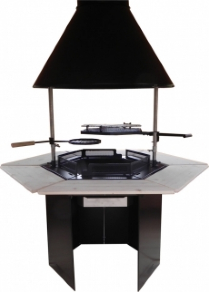 "LUXURY" Grill und Rauchfang-Set