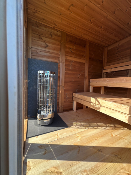 MINI ECO-Sauna 2,4 x 1,6 m
