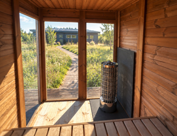 MINI ECO-Sauna 2,4 x 1,6 m