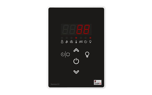 SAUNOVA 2.0 USER INTERFACE / BEDIENFELD - SAUPC-CF-V2