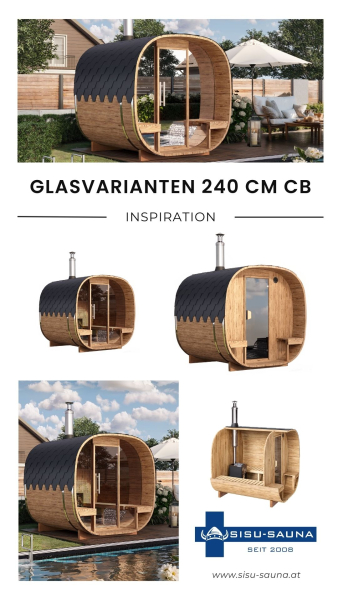 SAUNAFASS DISCOUNT 240 - VERANDA - CUBE