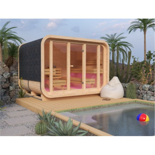 Square Sauna 3,0 x 2,3 m