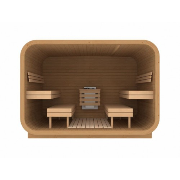 Square Sauna 3,0 x 2,3 m