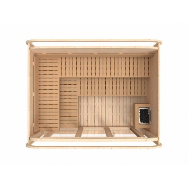 Square Sauna 3,0 x 2,3 m