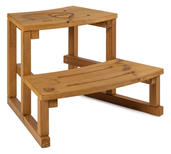 KIRAMI STEP A Rund - Thermoholz