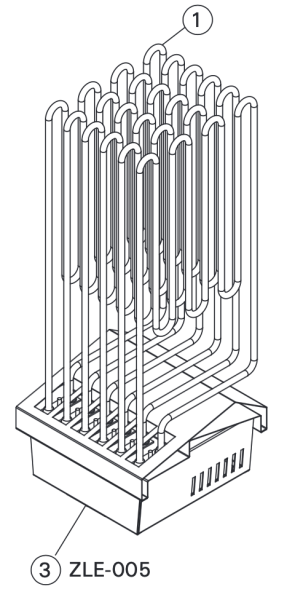 Heizelement für  HARVIA - Complete Set Modulo - ZLE-005