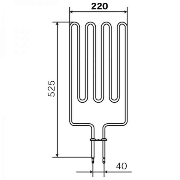 Heizelement  HARVIA - ZSA-430
