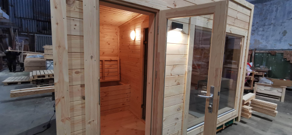 Modern Sauna 2,3 x 3,4 m