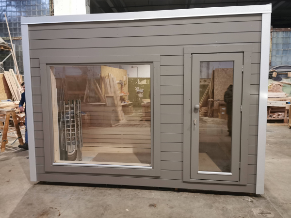 Modern Sauna 2,3 x 3,4 m
