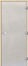 Glastür Harvia satin 9x19 Kieferrahmen