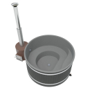 Family L TUBE NightBlack, LightGray