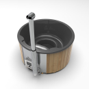 Fieberglas mit integrierten Ofen - Wellness ø 200 cm