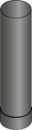 Ofenrohr 0,5 m ø 115 mm - gespritzt - WZ050M